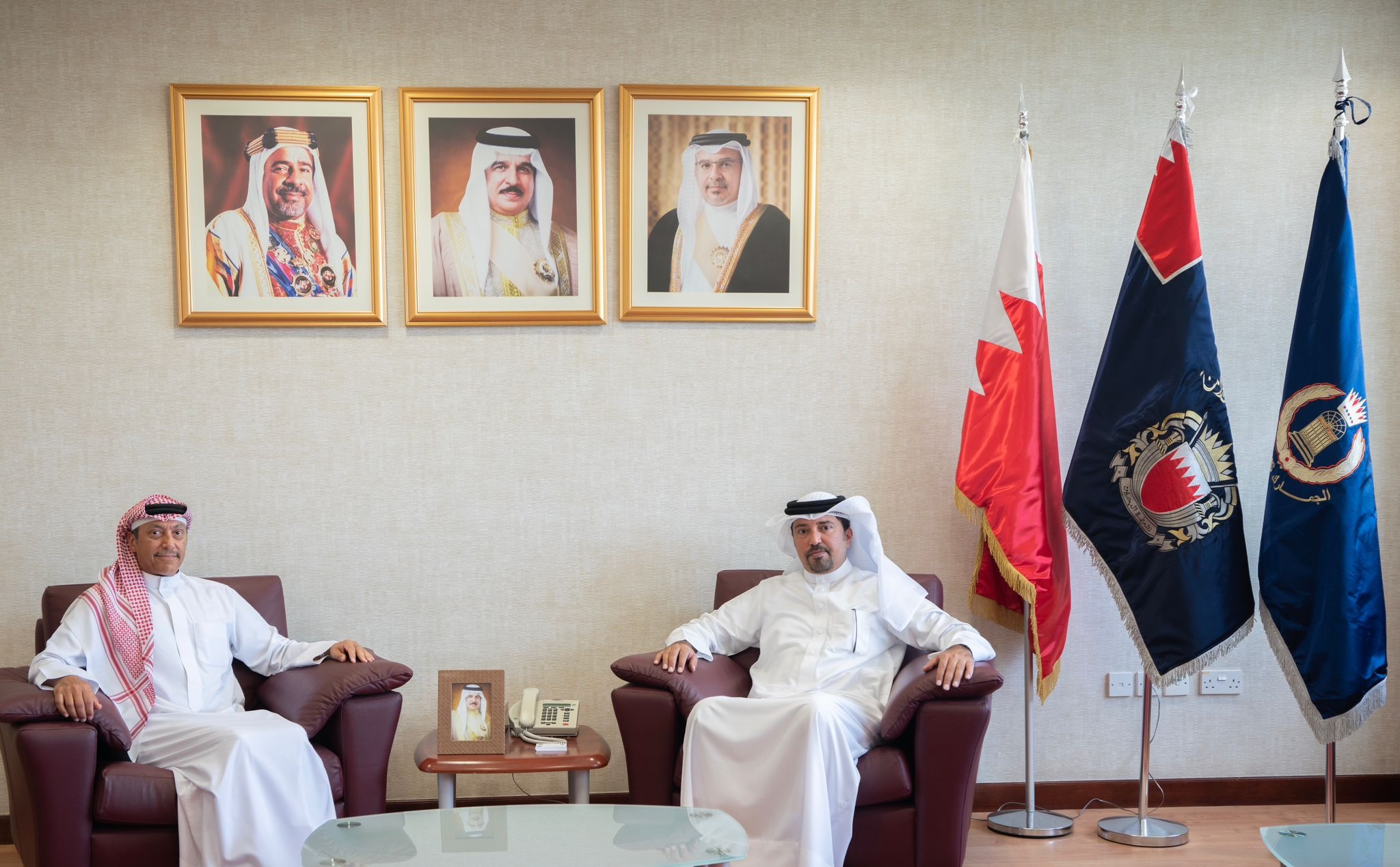 رئيس الجمارك يستقبل الرئيس التنفيذي لشركة طيران الخليج<